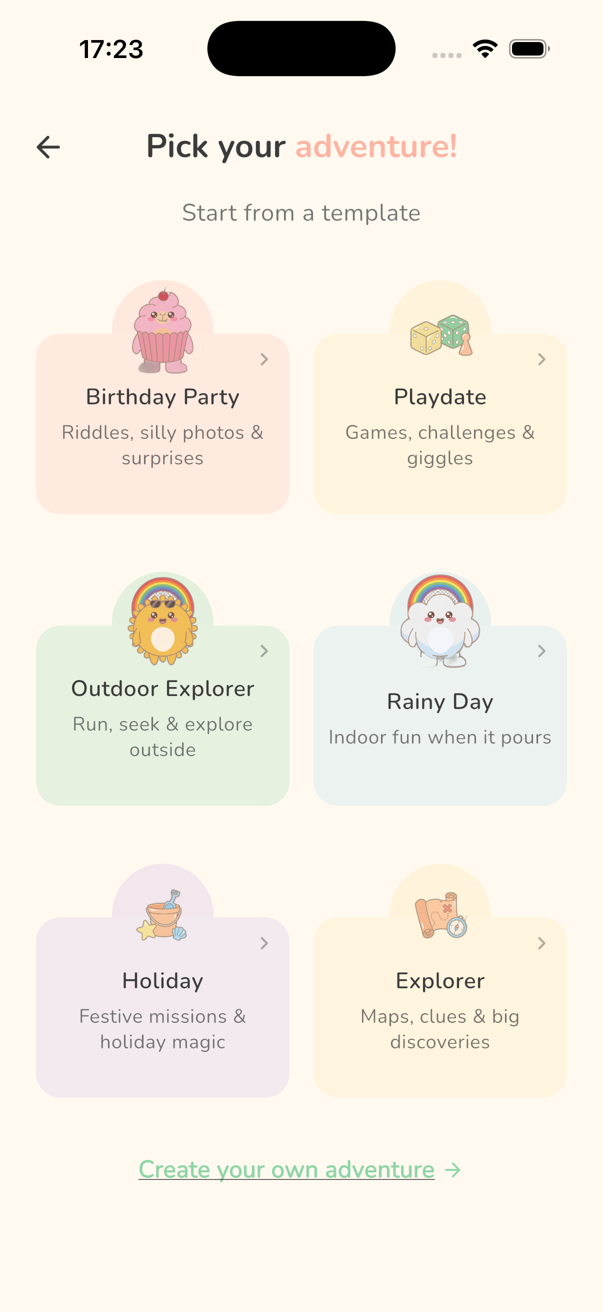 Hoppli app screenshot